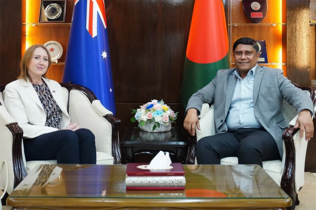 প্রতিরক্ষা সহযোগিতা জোরদারে বাংলাদেশ ও অস্ট্রেলিয়ার ফলপ্রসূ আলোচনা