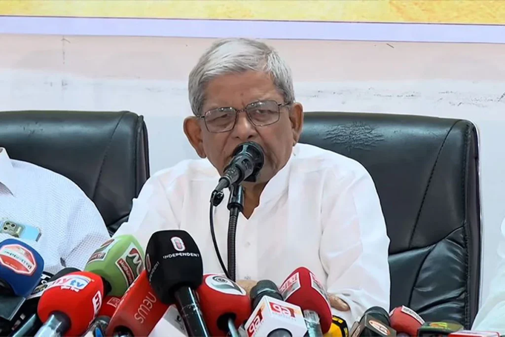 তীব্র হচ্ছে ষড়যন্ত্র, গণতান্ত্রিক শক্তিকে ঐক্যবদ্ধ হওয়ার আহ্বান মির্জা ফখরুলের