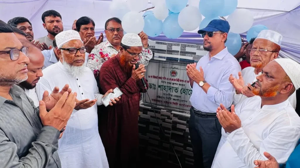 অবকাঠামো উন্নয়নে অগ্রাধিকার ভিত্তিতে কাজ করছে চসিক: মেয়র শাহাদাত