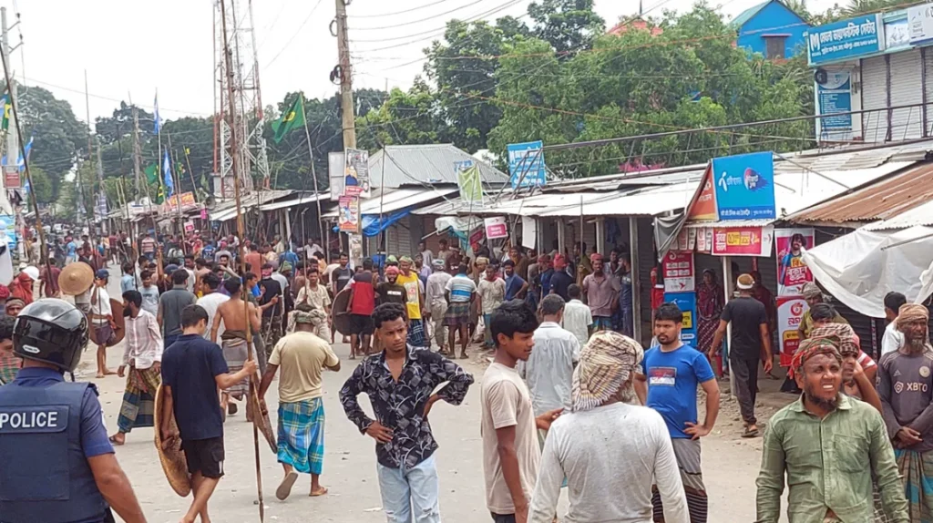 ভাঙ্গায় আধিপত্য বিস্তারকে কেন্দ্র করে রক্তক্ষয়ী সংঘর্ষ, অর্ধশতাধিক আহত
