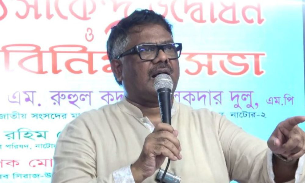অবরোধ-হরতাল হলেও অটোপাসের সুযোগ নেই, নাটোরে হুইপ দুলু