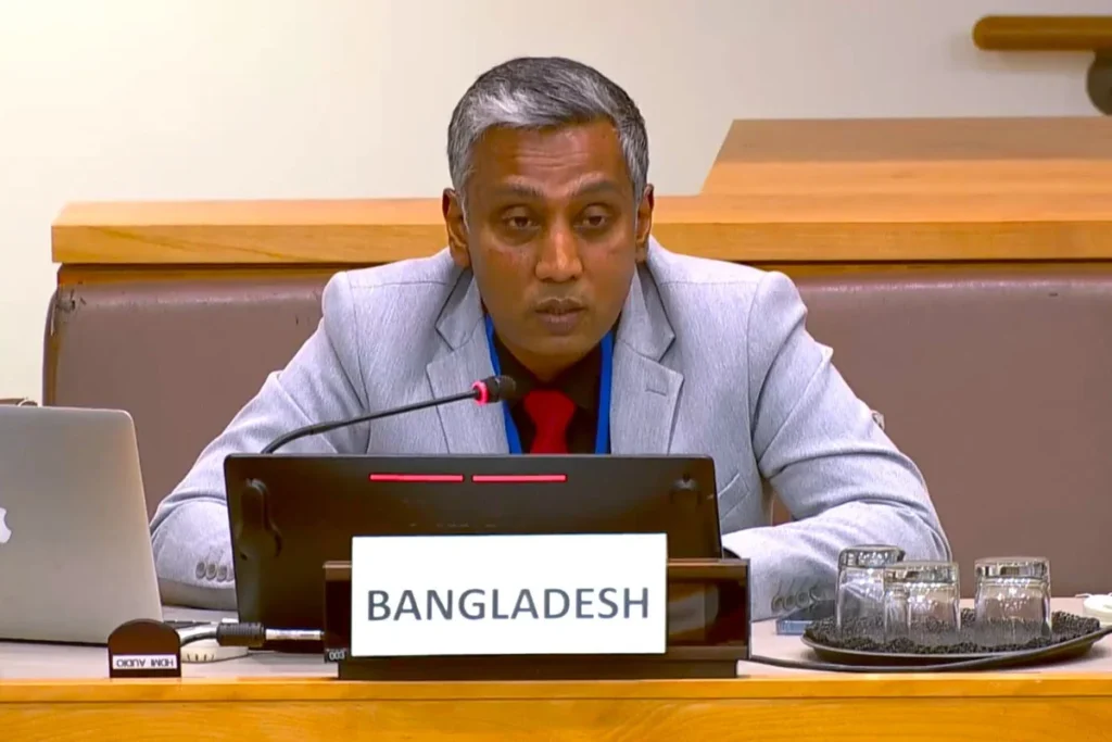 জাতিসংঘের ফোরামে জলবায়ু সহনশীলতা ও টেকসই শিল্পায়নে বাংলাদেশের অগ্রাধিকার ঘোষণা