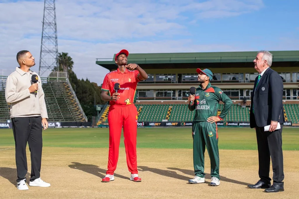 হারারেতে টস জিতে ফিল্ডিংয়ে বাংলাদেশ, লক্ষ্য ওয়ানডে সিরিজে ঘুরে দাঁড়ানো