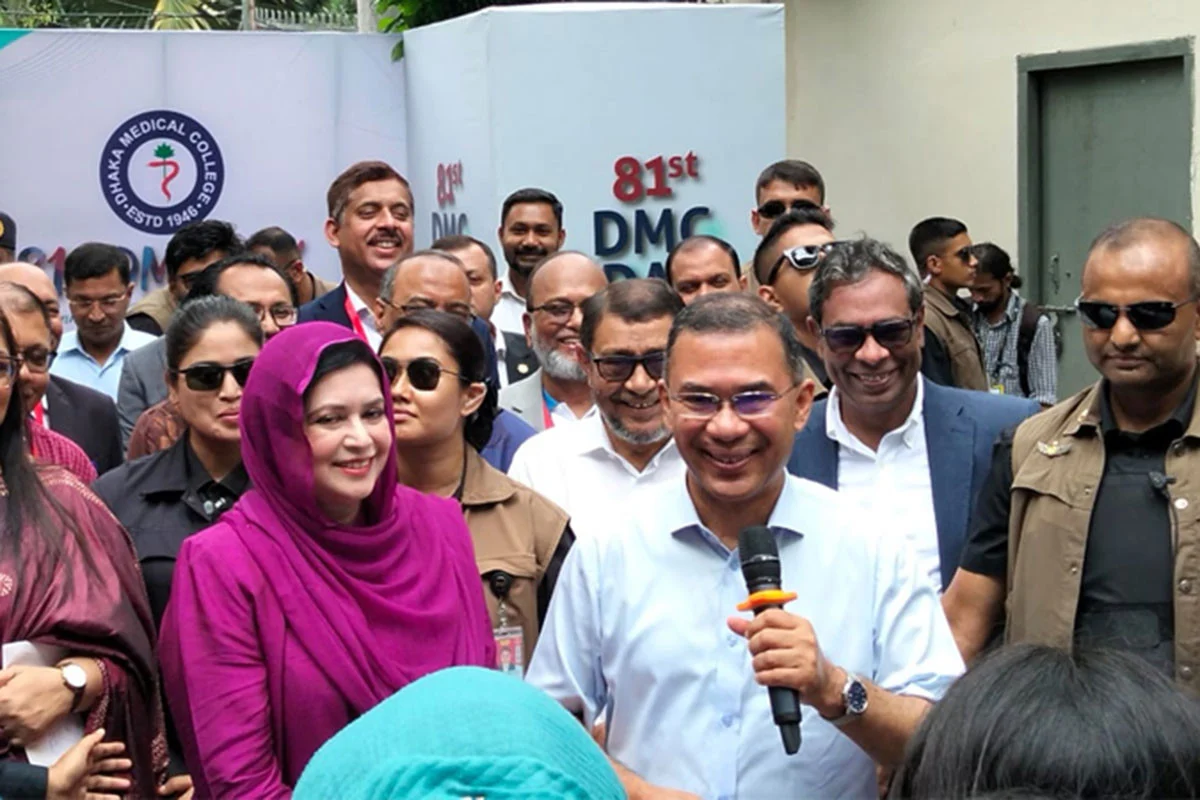 ‘ডিএমসি ডে’ উদযাপনে ঢাকা মেডিকেলের সাবেক হোস্টেলে প্রধানমন্ত্রী ও ডা. জুবাইদা রহমান