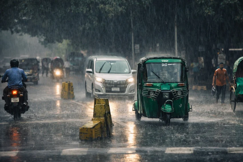 ঢাকার অভ্যন্তরীণ নৌপথসহ ১৯ জেলায় দুপুরের মধ্যে ৬০ কিমি বেগে ঝোড়ো হাওয়ার পূর্বাভাস