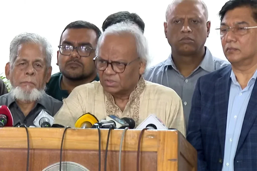 নির্বাচন ও আইনি প্রক্রিয়ায় রাজনৈতিক হস্তক্ষেপ নয়: রুহুল কবির রিজভী
