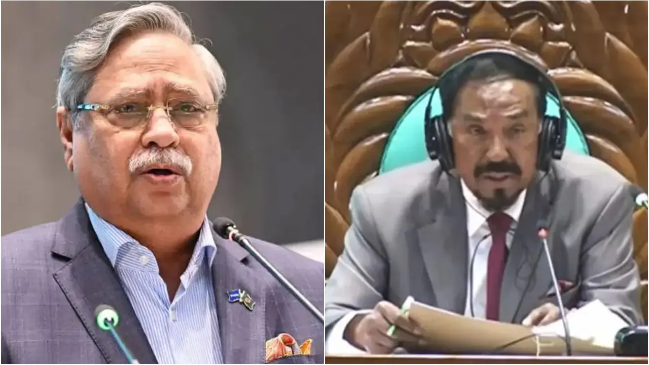 রাষ্ট্রপতির পদত্যাগপত্র গ্রহণ পরবর্তী বিষয় নিয়ে স্পিকারের জরুরি সংবাদ সম্মেলন