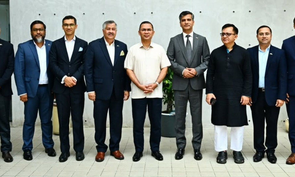 সচিবালয়ে প্রধানমন্ত্রী তারেক রহমানের সঙ্গে অ্যামচেম প্রতিনিধিদলের সৌজন্য সাক্ষাৎ