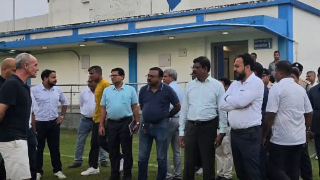 বঙ্গবন্ধু জাতীয় স্টেডিয়াম পরিদর্শনে ব্রাজিল ফুটবল ফেডারেশনের প্রতিনিধিদল