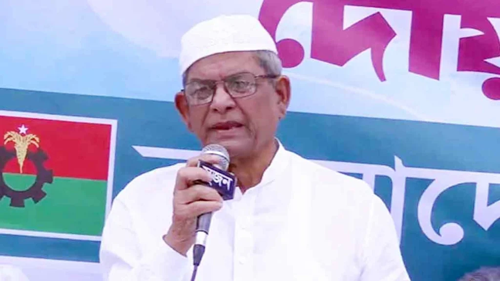 বিএনপিকে শক্তিশালী গণতান্ত্রিক দল হিসেবে গড়ে তোলার কারিগর খালেদা জিয়া: মির্জা ফখরুল