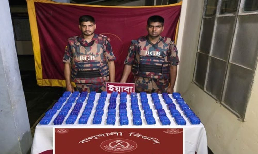 উখিয়া সীমান্তে বিজিবির অভিযানে ৬ লাখ ৭২ হাজার ইয়াবা উদ্ধার