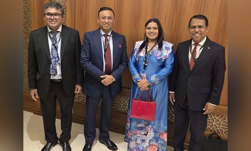 মালদ্বীপের পররাষ্ট্রমন্ত্রীর সঙ্গে পররাষ্ট্র প্রতিমন্ত্রীর সৌজন্য সাক্ষাৎ ও দ্বিপক্ষীয় সম্পর্ক জোরদারের আহ্বান