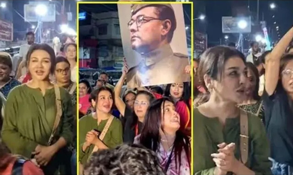 কলকাতায় নারীদের নিরাপত্তা চেয়ে রাজপথের মিছিলে জয়া আহসান, নেটমাধ্যমে মিশ্র প্রতিক্রিয়া