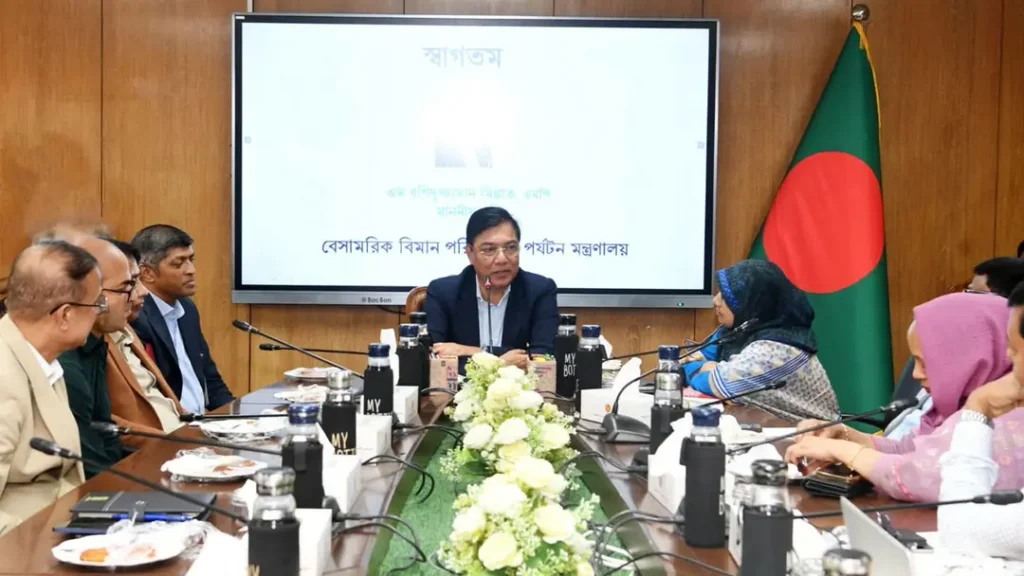 মন্ত্রণালয় ও অধীনস্থ সংস্থাগুলোর সমন্বয়হীনতা দূর করাই প্রথম অগ্রাধিকার: বেসামরিক বিমান পরিবহন মন্ত্রী