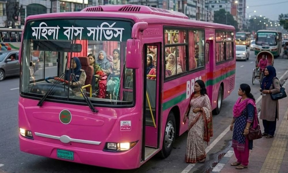 নারীদের নিরাপদ যাতায়াতে চালু হচ্ছে বিআরটিসির ‘পিংক বাস’