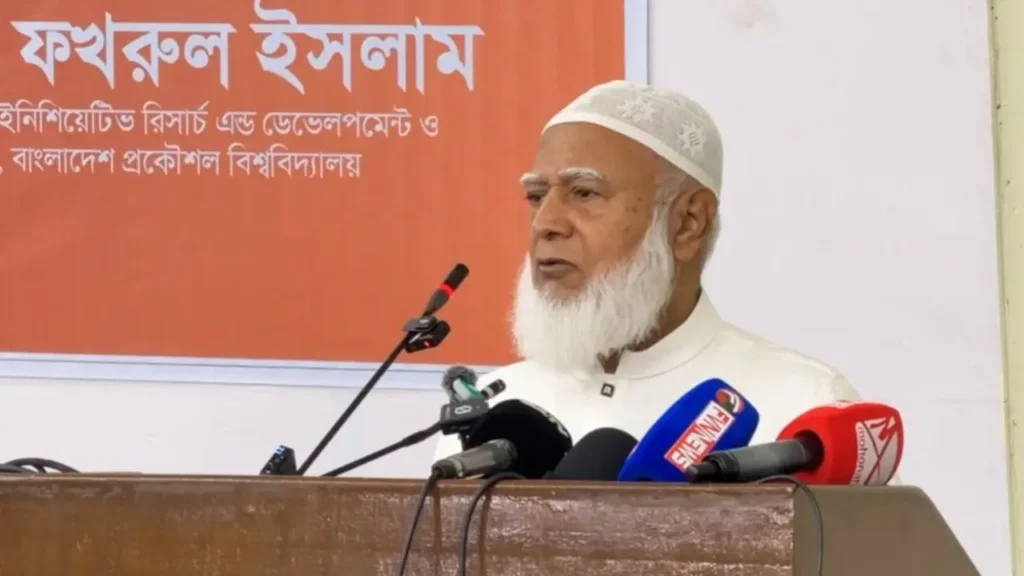 আন্দোলনকারীদের নিরাপত্তা ও ইতিহাস সংরক্ষণে সরকারের প্রতি জামায়াতের আমিরের আহ্বান