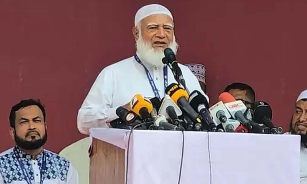 চাঁদাবাজ ও দুর্নীতিবাজদের বিরুদ্ধে কঠোর অবস্থান নেওয়ার ঘোষণা জামায়াত আমিরের